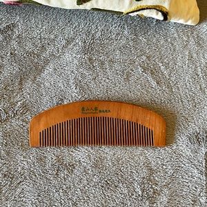Mahogany Wood Comb x 3